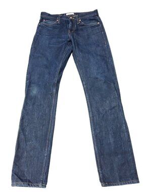 Unbranded UB101 Skinny Jeans Mens 32x34 Tag 14.5 Oz Selvedge Button Fly y2k